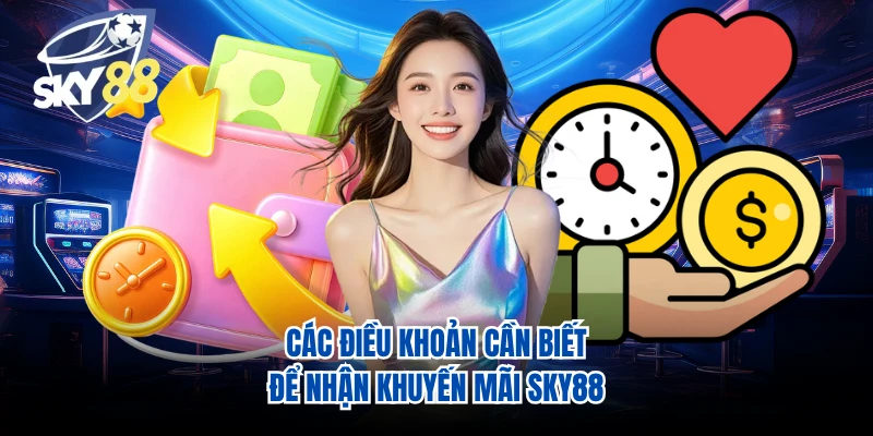 Các điều khoản cần biết để nhận khuyến mãi SKY88