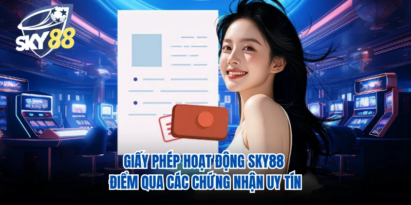 Giấy phép hoạt động SKY88 điểm qua các chứng nhận uy tín